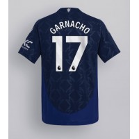 Manchester United Alejandro Garnacho #17 Bortatröja 2024-25 Kortärmad